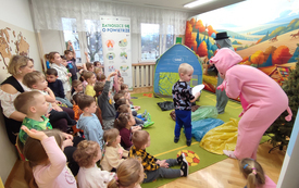 Przedstawienie ekologiczne w przedszkolach 7