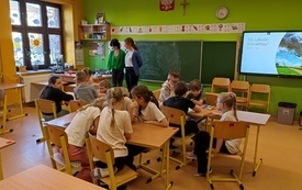 Warsztaty ekologiczne &bdquo;Czyste powietrze to ważna sprawa!&rdquo; w szkołach podstawowych 49