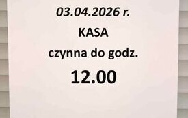 Kasa w Urzędzie Gminy Kęty, Wydział Komunikacji i Kasa Biletowa Komunikacji Beskidzkiej S.A. w Wielki Piątek 2