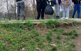 Gminna akcja sprzątania w SP nr 2 w Kętach