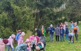 Gminna akcja sprzątania w ZSP w Witkowicach