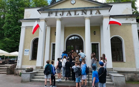 Uczniowie z nowej wsi na warsztatach językowych EUROWEEK 23