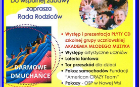 Zapraszamy na piknik rodzinny Szkoły Podstawowej w Nowej Wsi 5