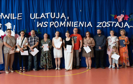 Uroczyste spotkanie z rodzicami w ZSP nr 3 Kęty Podlesie  1