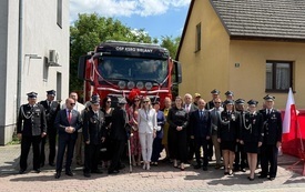 OSP Bielany z nowym samochodem ratowniczo-gaśniczym MAN!  4