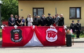 OSP Bielany z nowym samochodem ratowniczo-gaśniczym MAN!  5