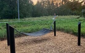 Skradziono hamak z parku miejskiego. Apelujemy o pomoc 1