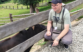 Młodzieżowa Drużyna Wolontariatu z Kęt w Mini Zoo w Inwałdzie 5