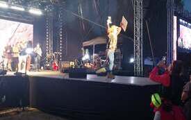 Kęcki muzyk Marcin Joneczko wystąpił na VII Festiwalu z Kopyta 13