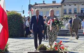 Uroczyste obchody Święta Wojska Polskiego w Kętach 55