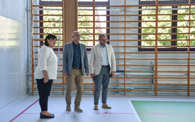 Sala gimnastyczna w Zespole Szkolno-Przedszkolnym w Łękach zmodernizowana! 3
