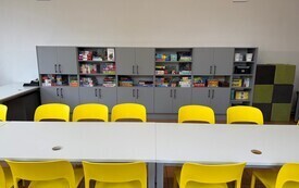 Nowe oblicze świetlicy w Łękach! Powstało nowoczesne centrum spotkań lokalnych. 1
