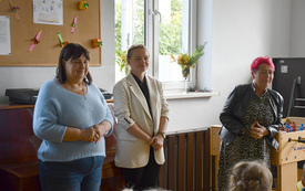 Nowe oblicze świetlicy w Łękach! Powstało nowoczesne centrum spotkań lokalnych. 17