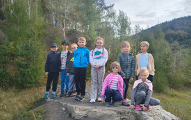 Małe kroki, wielka przygoda &ndash; pierwsza wyprawa Klubu Małego Wędrowca z ZSP3 Kęty Podlesie 9