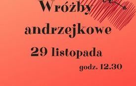 PLAKAT Wr&oacute;żby andrzejkowe