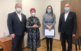 Uroczysty awans zawodowy nauczycielki z przedszkola nr 8 w Kętach 1