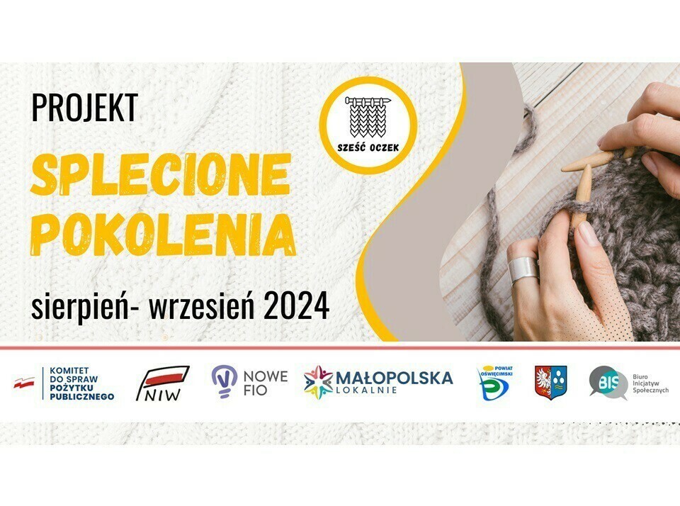 Zdjęcie do Projekt SPLECIONE POKOLENIA - cykl warsztat&oacute;w