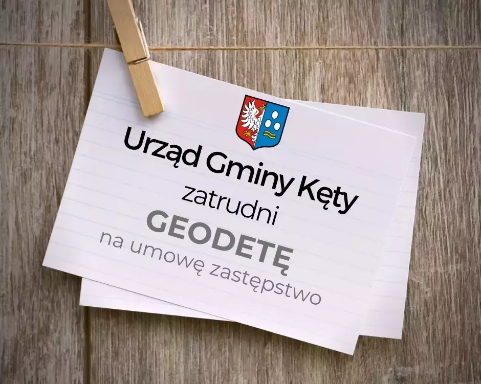 Zdjęcie do Urząd Gminy Kęty zatrudni geodetę