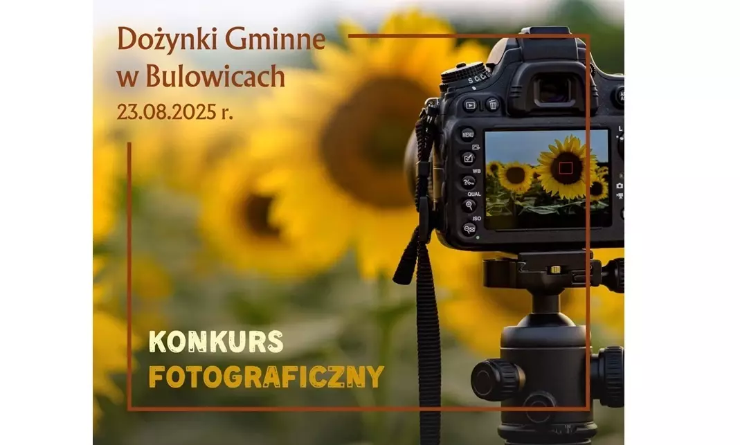 Zdjęcie do Dożynkowy konkurs fotograficzny &bdquo;Słonecznik w Obiektywie 2025&rdquo;