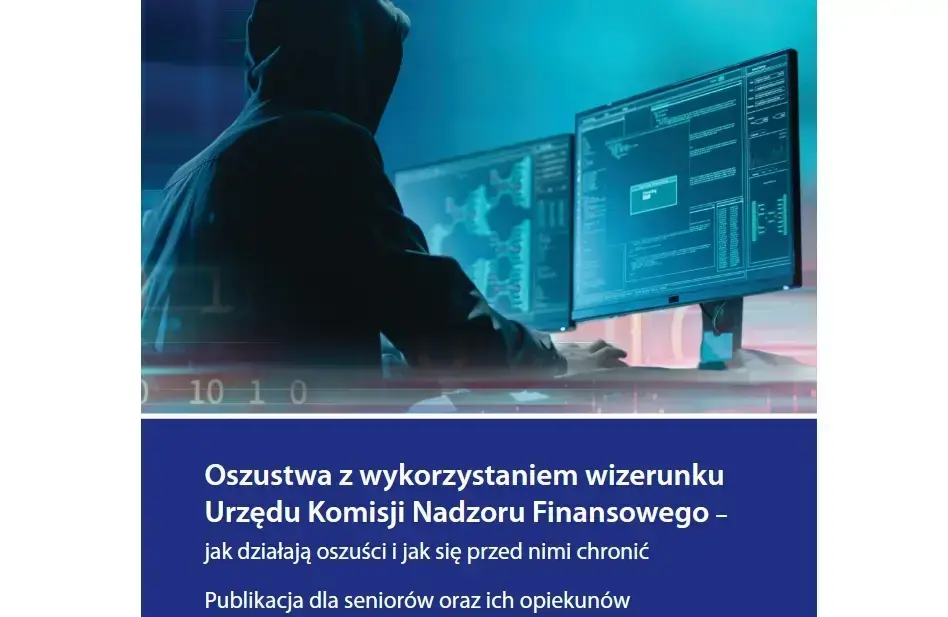 Zdjęcie do Publikacja edukacyjna dla senior&oacute;w i ich opiekun&oacute;w &bdquo;Oszustwa z wykorzystaniem wizerunku Urzędu Komisji Nadzoru Finansowego &ndash; jak działają oszuści i jak się przed nimi chronić&rdquo;