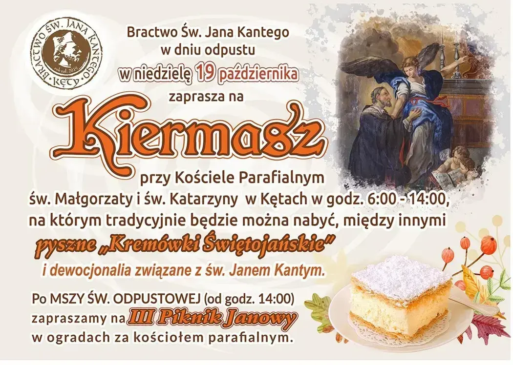 Zdjęcie do Odpust parafialny ku czci św. Jana Kantego oraz III Piknik Janowy
