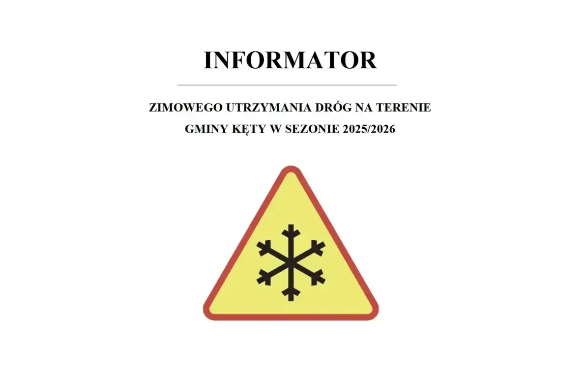 Zdjęcie do Informator zimowego utrzymania dr&oacute;g na terenie Gminy Kęty w sezonie 2025/2026