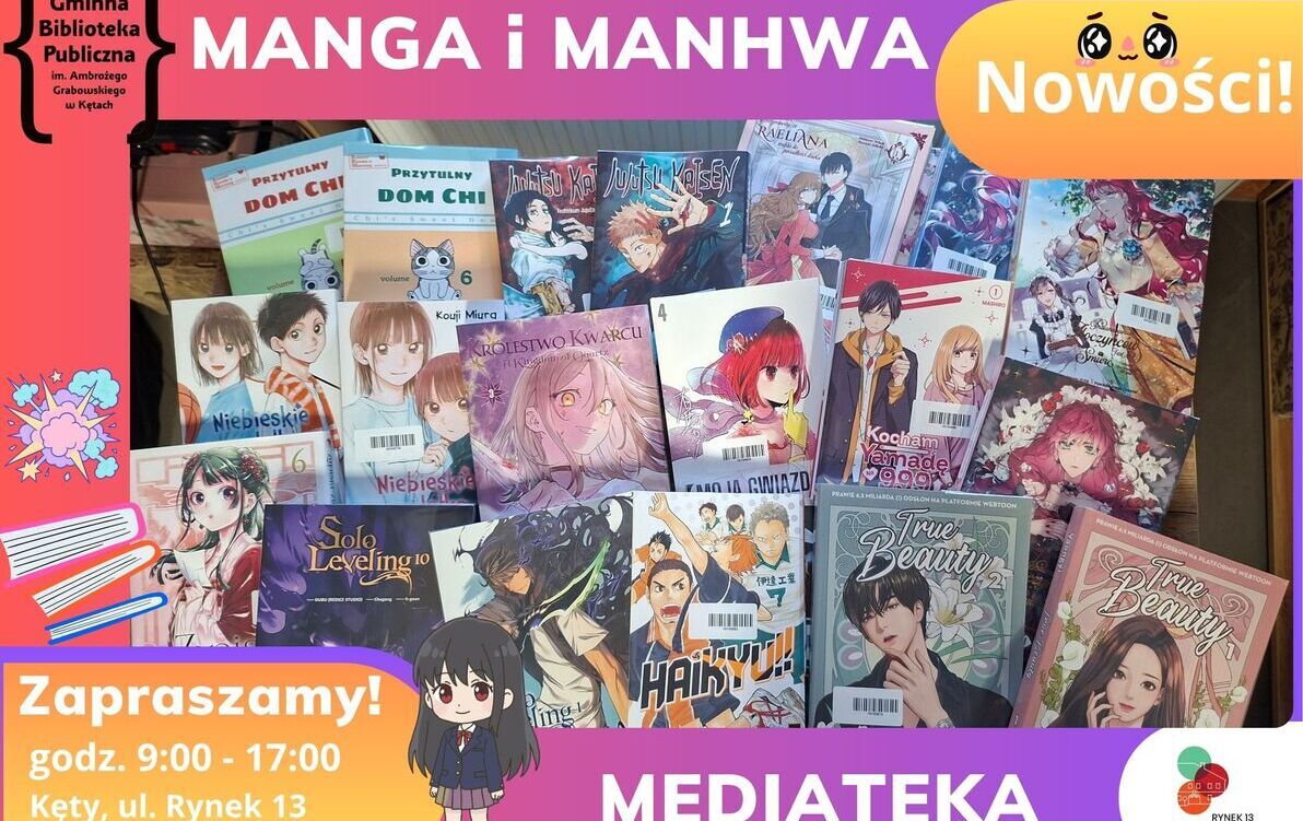 Zdjęcie do Wakacyjne nowości w Mediatece!