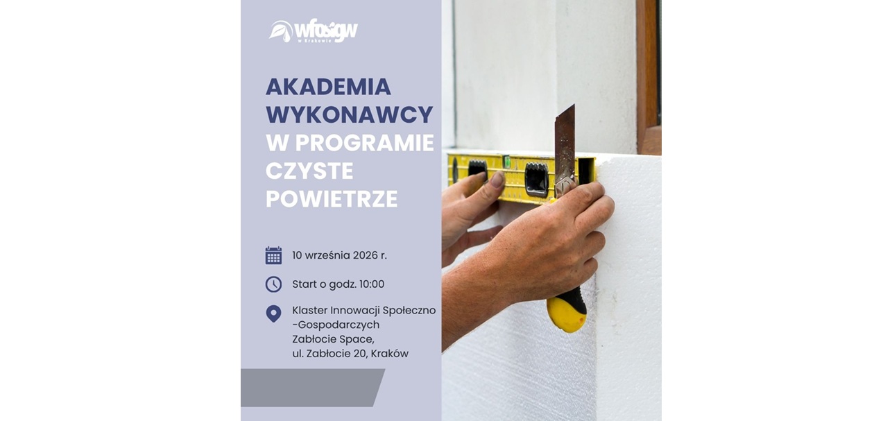 Zdjęcie do Program Czyste Powietrze: Szkolenie &bdquo;Akademia Wykonawcy&rdquo;