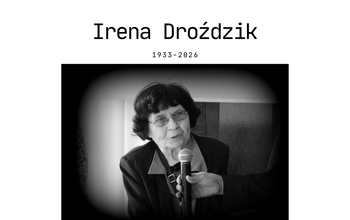 Zdjęcie do Odeszła Irena Droździk &ndash; wybitna pedagog i krzewicielka kultury, wyr&oacute;żniona tytułem Zasłużona dla Gminy Kęty