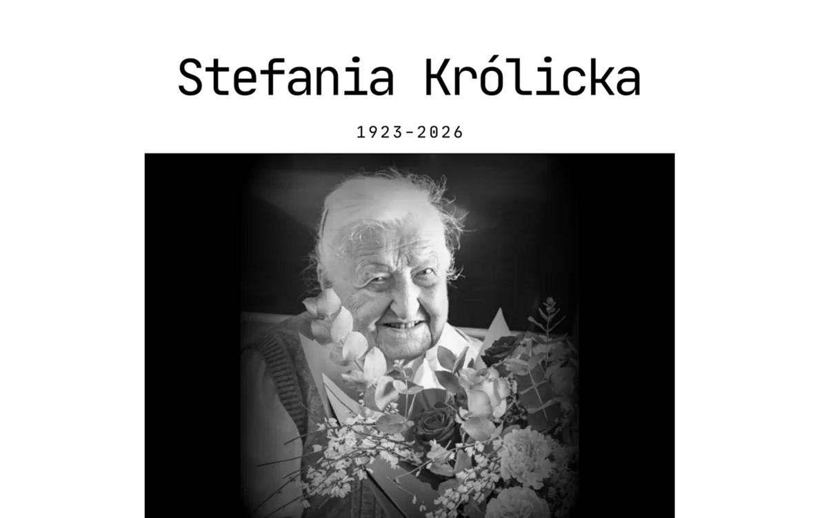 Zdjęcie do Zmarła Stefania Kr&oacute;licka &ndash; najstarsza mieszkanka gminy Kęty