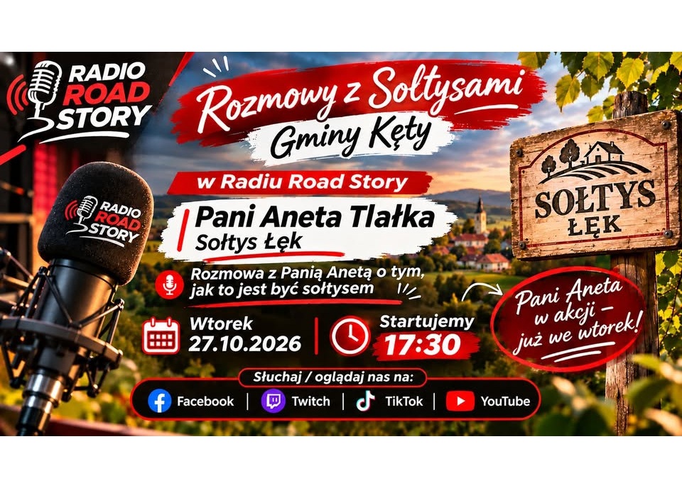 Zdjęcie do Drugi odcinek cyklu &bdquo;Rozmowy z sołtysami gminy Kęty&rdquo; w Radio Road Story