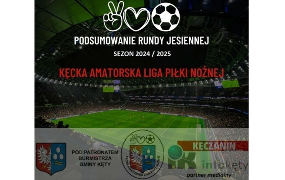 Zdjęcie do Podsumowanie rundy jesiennej Kęckiej Amatorskiej Ligi Piłki Nożnej sezonu 2024/2025 pod patronatem Burmistrza Gminy Kęty