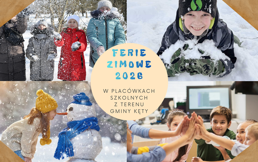 Zdjęcie do Ferie zimowe 2026 w plac&oacute;wkach szkolnych z terenu gminy Kęty
