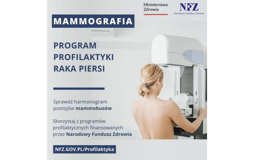 Zdjęcie do Zbadaj piersi w mammobusie