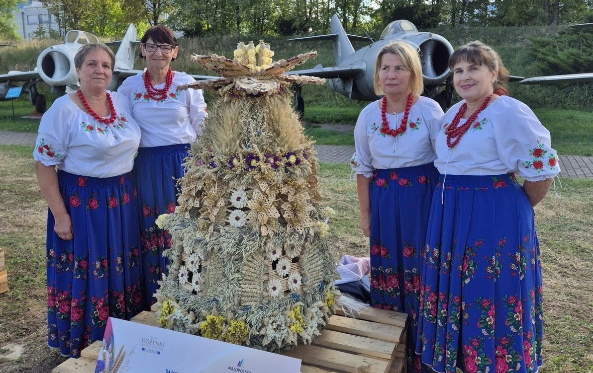 Wieniec KGW Witkowice na dożynkach wojewódzkich
