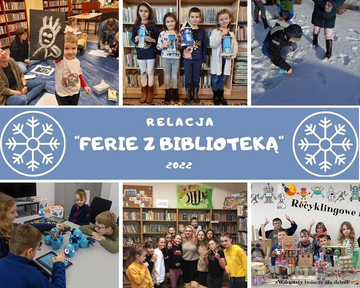 Ferie z biblioteką 2022 Ferie z biblioteką 2022