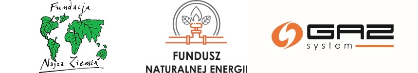 Logotypy - Fundacja Nasza Ziemia Fundusz Naturalnej Energii Gaz System Logotypy - Fundacja Nasza Ziemia Fundusz Naturalnej Energii Gaz System