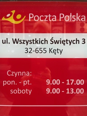 Plakat - placówka pocztowa