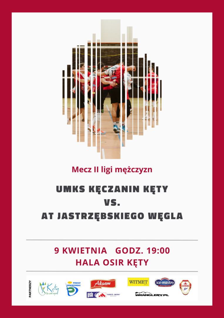 Plakat promujący rozgrywki siatkarskie Plakat promujący rozgrywki siatkarskie