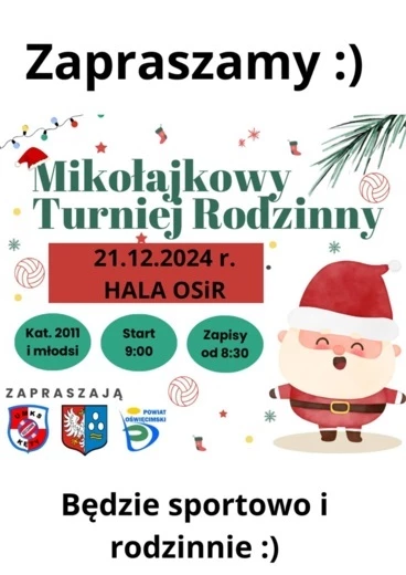 Siatkarski Mikołajkowy Turniej Rodzinny