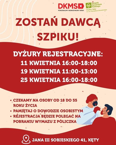 Zostań dawcą szpiku