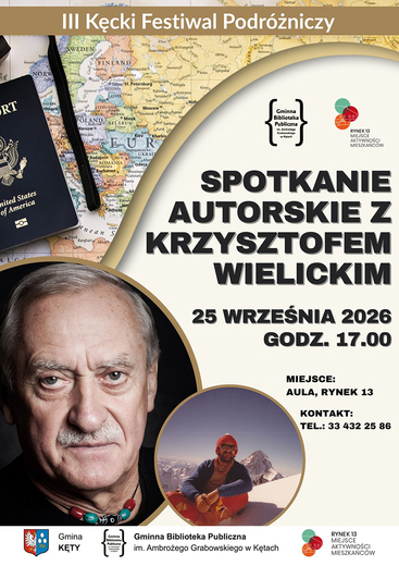 Spotkanie autorskie z Krzysztofem Wielickim