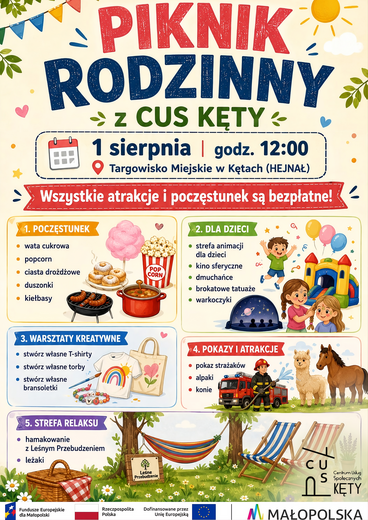 Piknik Rodzinny &bdquo;Wakacje z CUS&rdquo;