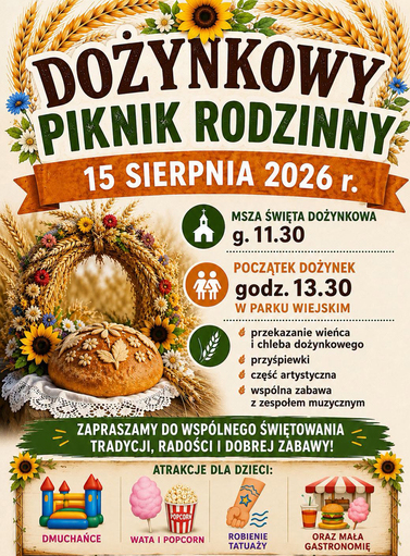 Dożynki wiejskie w Malcu