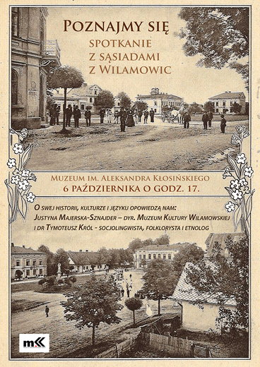 Poznajmy się &ndash; spotkanie z sąsiadami z Wilamowic