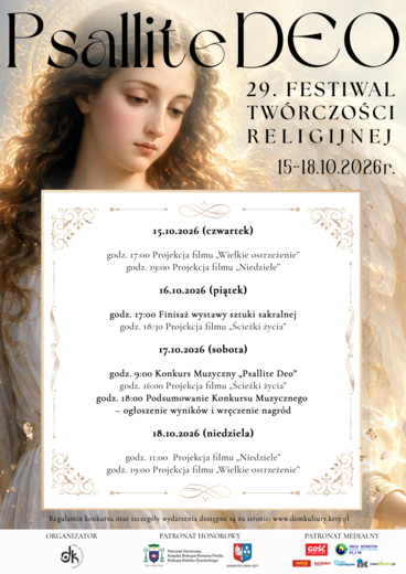 29. Festiwal Tw&oacute;rczości Religijnej PSALLITE DEO