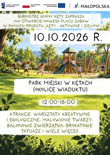 Wielkie otwarcie nowego, integracyjnego placu zabaw