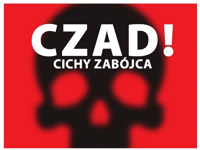 Tlenek_węgla_-_czad_cichy_zabójca_plakat_przedstawiający_czaszkę