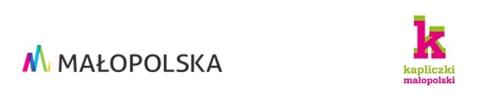 Belka porjektowa zawierająca logotyp Małopolski i kapliczek Małopolski