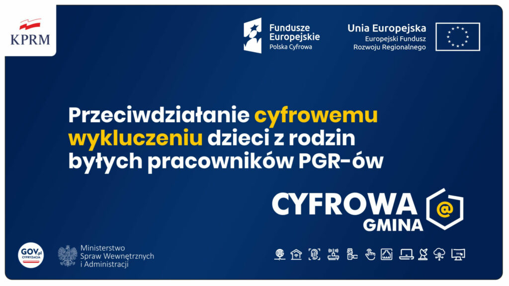 Baner informujący o finansowaniu projektu